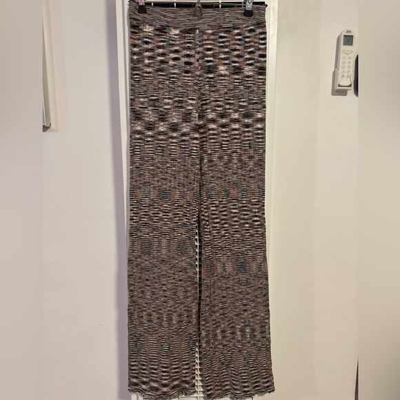 Emory Park high waist flare pants in space dye knit - Picture 5 of 5